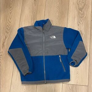 The North Face Blue and Gray Fleece Jacket